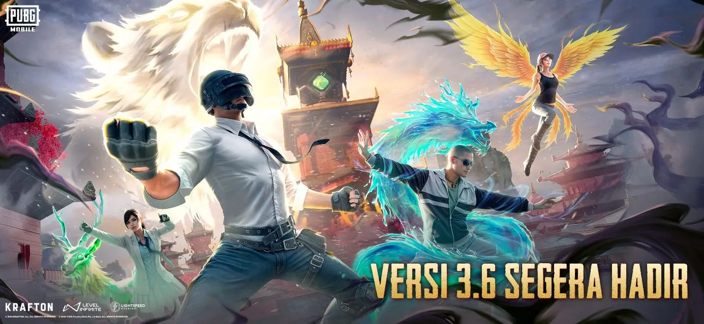 Pemberitahuan Update PUBG MOBILE Versi 3.6