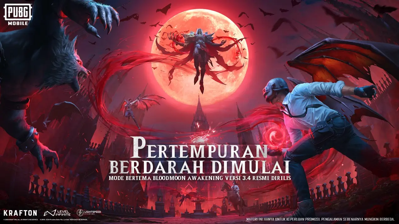 Pemberitahuan Update PUBG MOBILE Versi 3.4