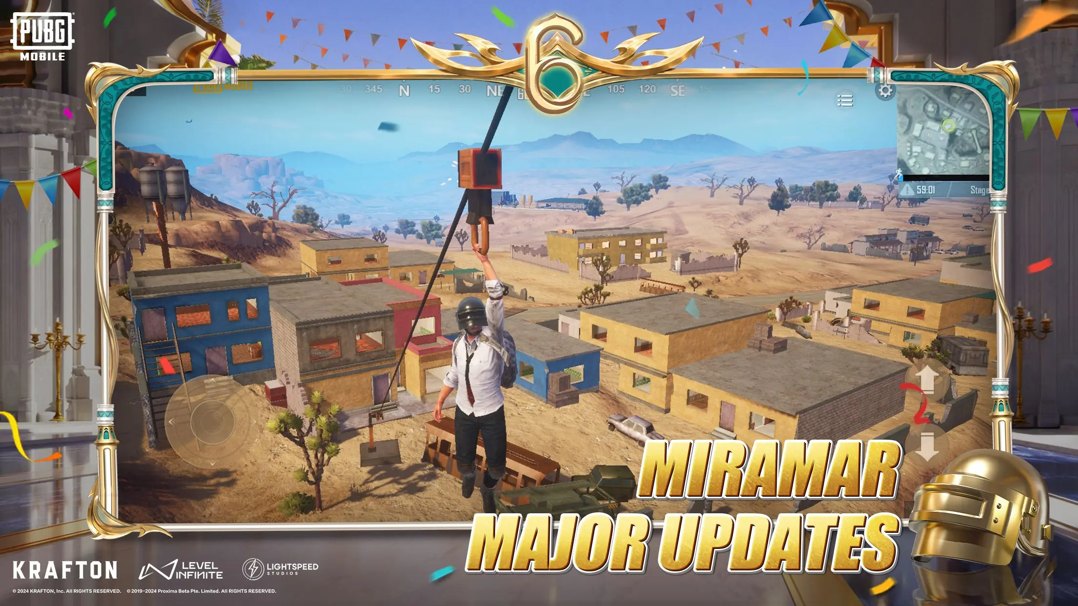 Уведомление об обновлении PUBG MOBILE версии 3.1